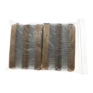 碳膜电阻包1/8w 1/4w 1/2w 3W直插四色环电阻元件20/50/100种任选