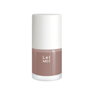 温柔裸色Lellmoll艻茉指甲油奶茶色2025新款肉粉色免烤持久不可剥