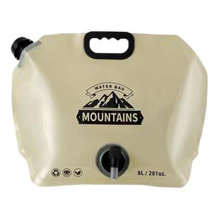 户外便携式折叠水袋大容量加厚食品级露营储水袋音乐节装水塑料袋