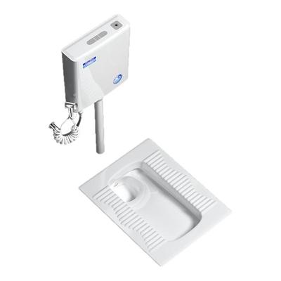 防臭水箱套装蹲坑式家用陶瓷便盆