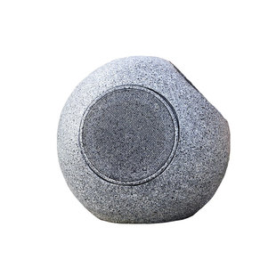 品竹太阳能无线蓝牙音箱花园音响户外防水音箱圆形石头草坪音响