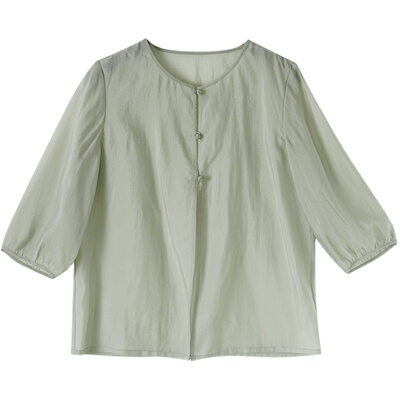 前世今生宽松简约文艺七分袖