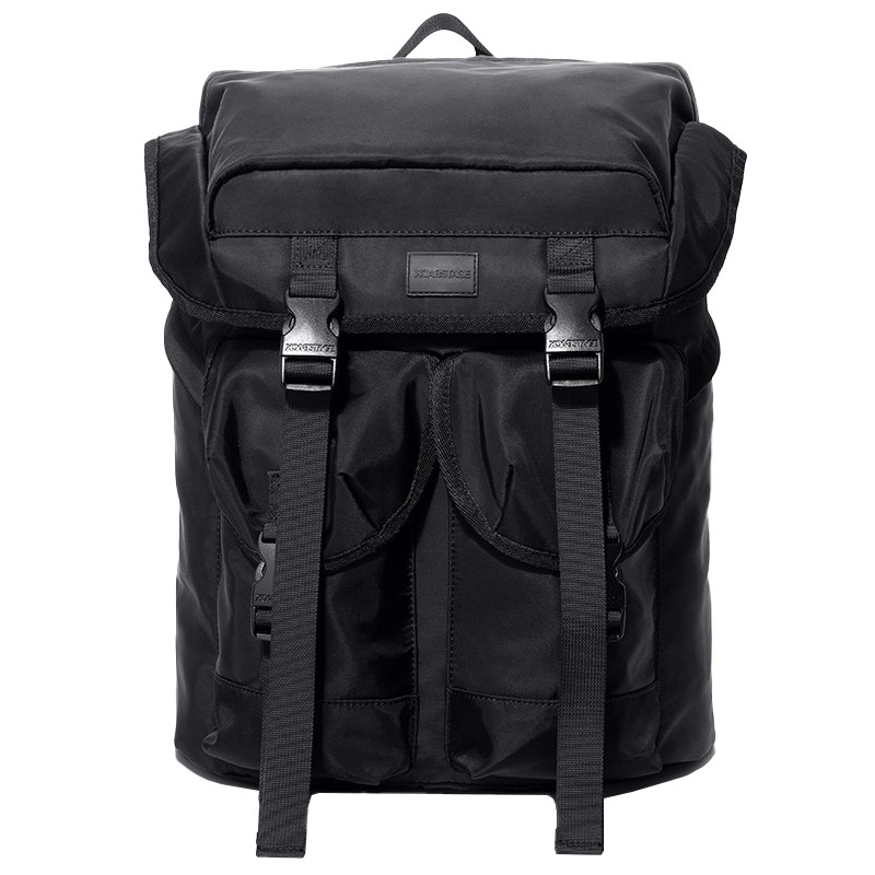 日系原宿街头潮流抽绳双肩包男潮牌大容量旅行电脑背包女学生书包