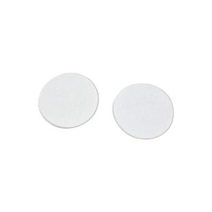 不织布圆片手工diy头花胸花头饰发饰材料无纺布配件白色垫片底托