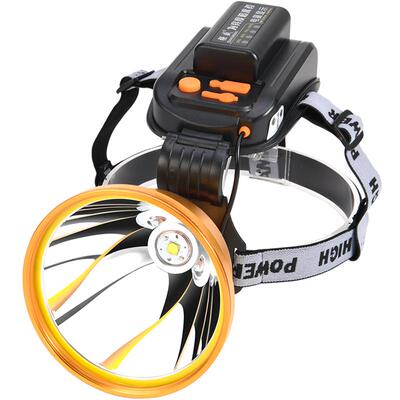 强盛头灯强光远射电量显示