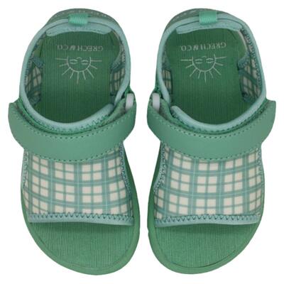 3件5折 Little家现货丹麦grech co SS24儿童单魔术贴露趾凉鞋百搭