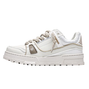 秋季小众面包鞋45厚底情侣小白鞋46特大码加肥男鞋47休闲板鞋潮48