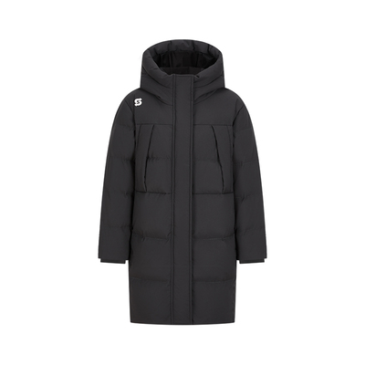 【年末清仓降价】雪中飞kids儿童羽绒服男童字母印花女童长款加厚