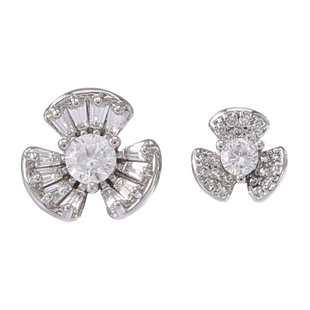 适用华为freeclip2耳夹耳机钻扣免拆可盖花朵蓝牙耳夹扣装饰配饰