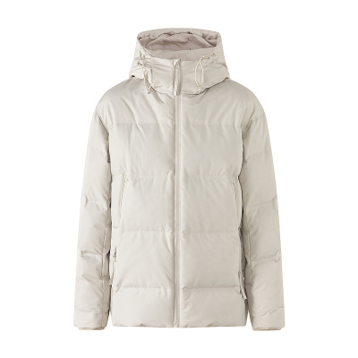 美特斯邦威新国标连帽三防羽绒服