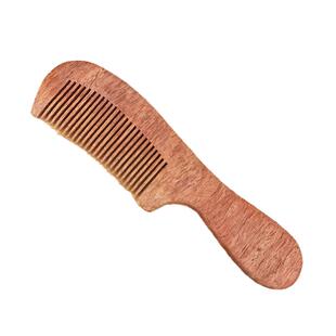 缅甸花梨红木天然原木按摩护理木梳防静电家用清洁木头梳子