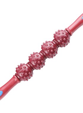 磁疗棒肌肉放松滚轴狼牙棒瑜伽棒