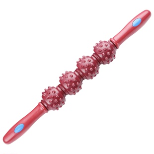 经络疏通磁疗按摩棒瑜伽滚轮肩颈椎腿部孙坚同款糖葫芦理疗擀筋棒