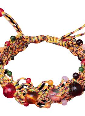 五行手链手串本命年编织绳招财