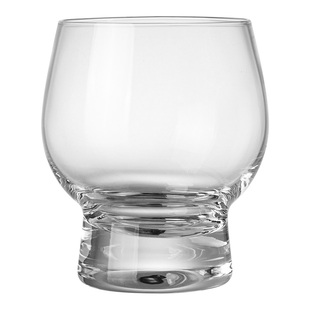 高级感透明鼓鼓杯啤酒杯女生家用创意轻奢冷饮喝水玻璃威士忌酒杯