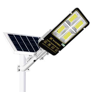 亚明太阳能路灯户外防水新农村道路照明灯庭院灯超亮led高杆灯LED