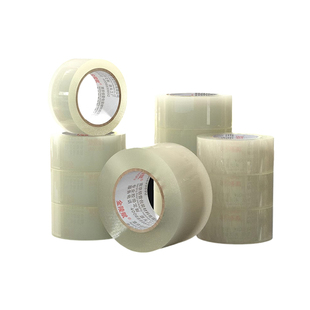 高粘透明胶带大卷封箱胶布批发大号加宽胶带封口高透明胶纸包装高粘度不易断4.8/6厘米宽胶带快递打包不留痕