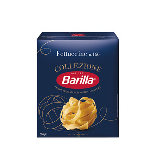 Barilla百味来意大利面宽卷形意面进口番茄肉酱包意粉通心粉轻食