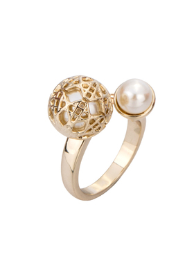 奥米迪奥开口镂空包戒指食指夸张