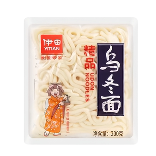 全新日期伊田乌冬面200g 日式乌冬面 弹性十足 日式炒乌冬 车仔面