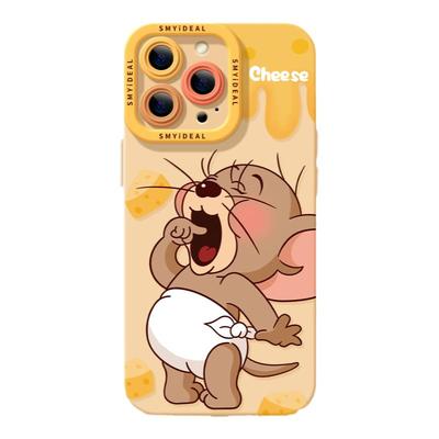 麦虫适用苹果17手机壳iphone16promax新款15卡通13可爱max全包16pro杰瑞12女款pro防摔x网红14软硅胶爆款套