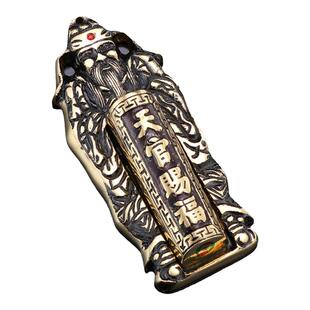 门神插香牌土地挂炉黄铜插香板天官赐福定福灶君香炉招财插香壁炉