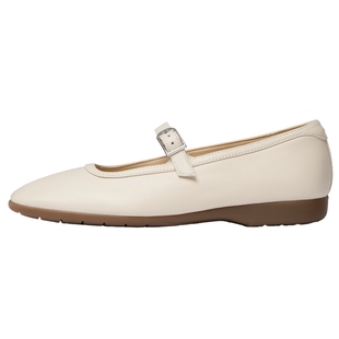 Clarks其乐Coley15 Mery女鞋新款复古羊皮芭蕾舞鞋玛丽珍单鞋