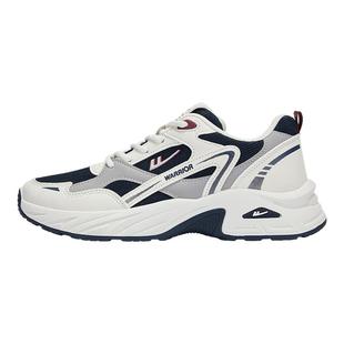 回力男鞋运动鞋男款2025新款秋冬皮面防水鞋子男士跑鞋厚底老爹鞋