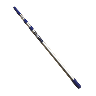 螺旋可拆V形接口 1-6米铝合金内锁伸缩杆 多用途户外家用加厚铝杆