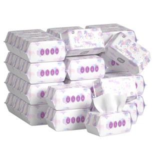 植护纯棉棉柔巾洗脸巾一次性新生婴儿用100%全棉洁面巾加厚擦脸巾