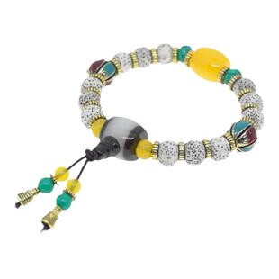 西藏拉萨直发创新藏饰手串星月牛骨手链浓浓民族风情侣包邮到家