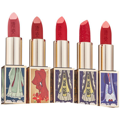 正品大牌口红中国豆沙浅色