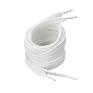 纯棉鞋带男款女款AJ312AF1白色黑色扁平全棉空军一号运动皮鞋