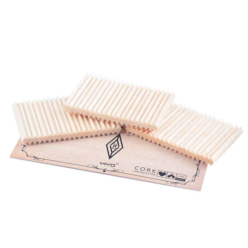 YIYO进口3/6/9mm烟斗滤芯3mm厄瓜多尔轻木过滤芯烟嘴通用烟斗配件