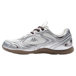 Kappa流光女鞋巨好看运动鞋女2026春季新款网面板鞋休闲德训鞋子