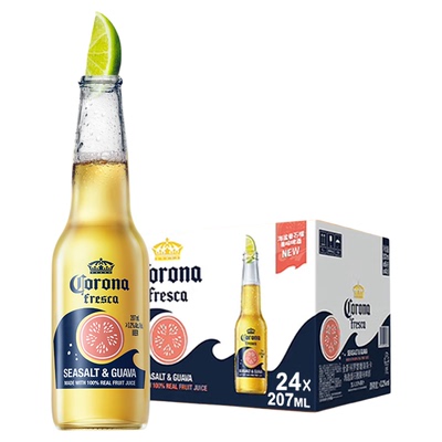 科罗娜海盐番石榴啤酒207ml*24瓶