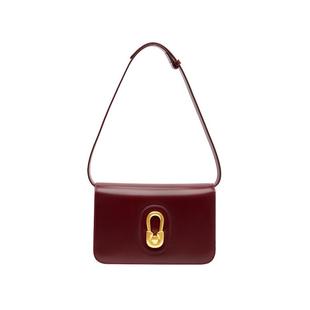 【特价清仓】TENNCO【大郁金香】真皮法棍包锁扣腋下包单肩斜挎包