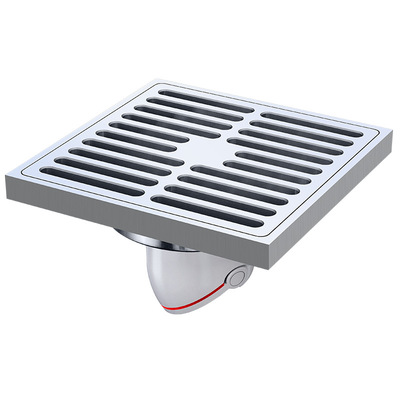 12*12全铜防臭110管大尺寸地漏