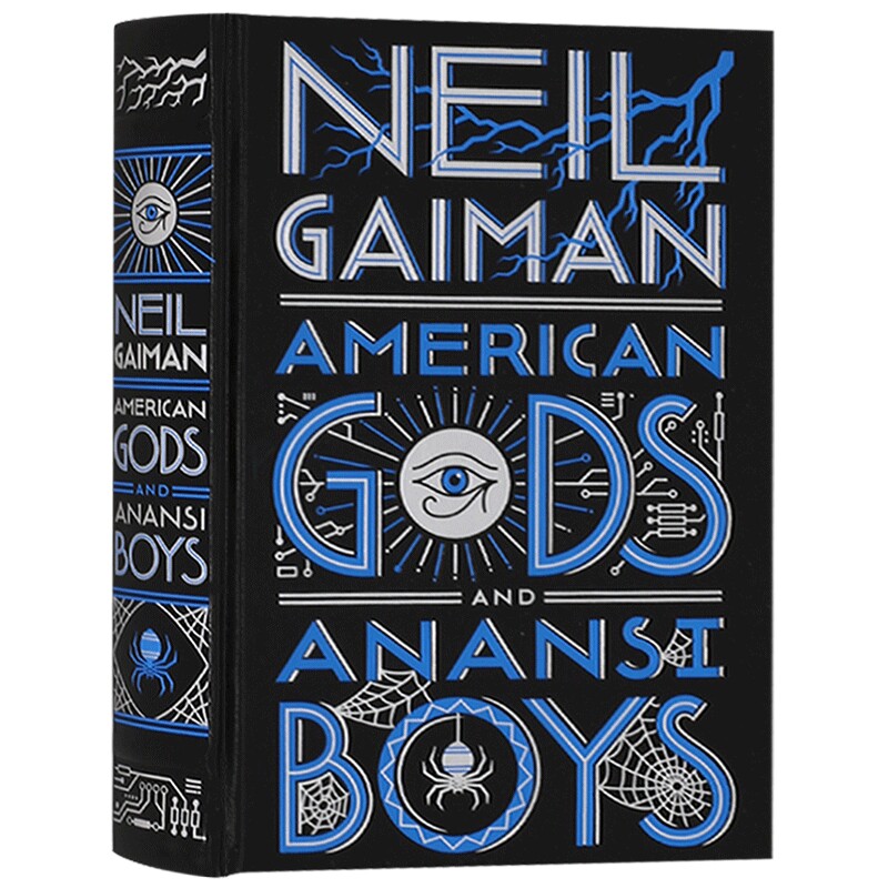美国众神 蜘蛛男孩 英文原版 精装小说 American Gods Anansi Boys 进口原版英语书 Neil Gaiman 尼尔盖曼 全英文版