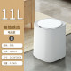 按压式 垃圾桶客t厅家用卧室带盖垃圾篓厕所卫生间办公室圆形纸u.