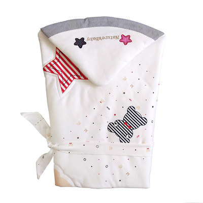 宝宝满月礼物春秋冬季外出抱被