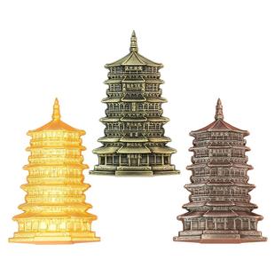 密密主大同文创应县木塔毕业礼物梁思成手绘木塔2025新款冰箱贴