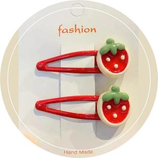 (少女心可爱头饰碎发夹)小兔子BB夹女童发夹发卡刘海夹甜酷少女