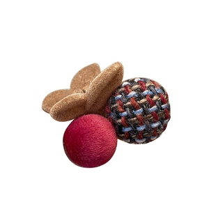 樱桃毛绒小抓夹女秋冬刘海碎发发夹头饰夹子发卡半扎高马尾固定夹