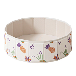 沙池儿童室内家用宝宝挖沙子套装无毒安全彩瓷沙海洋球游乐围栏池