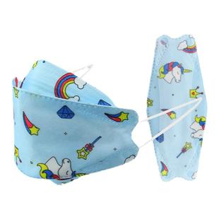 小孩口罩儿童上学专用防晒防尘一次性独立包装3d立体透气男孩女孩