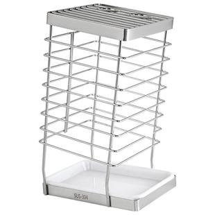 onlycook家用不锈钢刀架厨房刀座台面单独菜刀收纳沥水刀具置物架