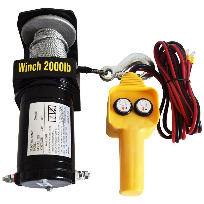 12V24电动绞盘小吊机汽车