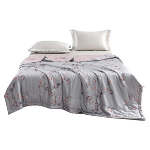 雅芳婷60支摩登丝夏凉被可机洗夏被丝滑凉感被子莫代尔天丝空调被