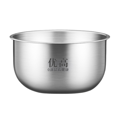优高锅胆适用于九阳电饭煲内胆2L3L 4L 5升304/316不锈钢内锅配件